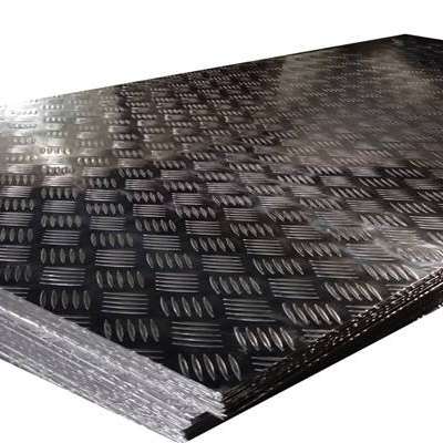 1050 1060 1100 Embossed Five Bars Embossed Aluminum Checker Plate